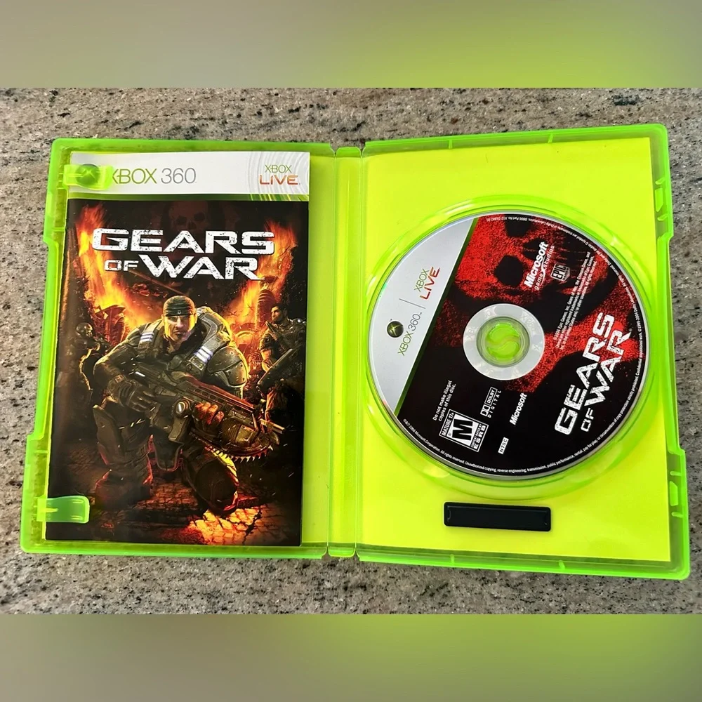 Microsoft Gears of War for Xbox 360 - Green Case
